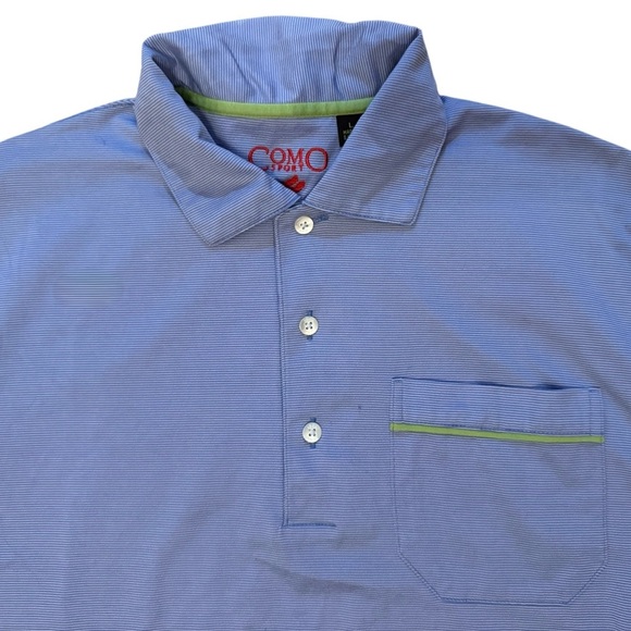 Como sport golf shirt size large in excellent like-new condition - Picture 2 of 5